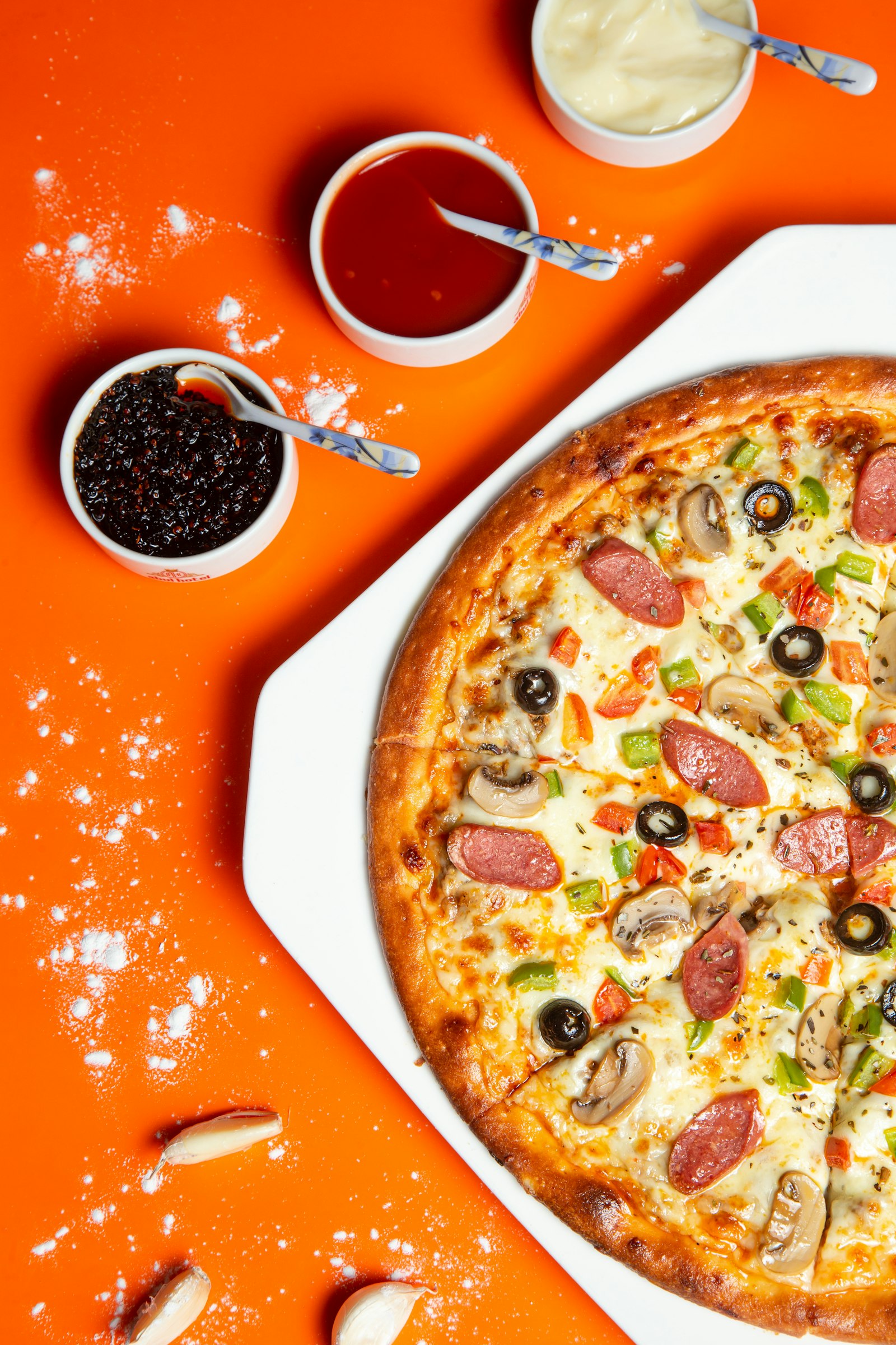 Pizza preparation